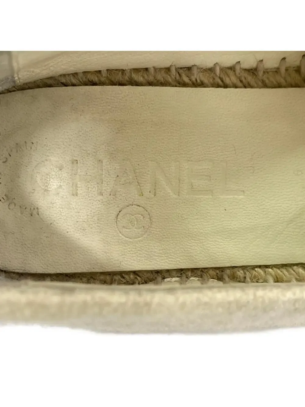 Chanel Cream Black Tweeds Velour #284866C59B